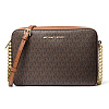 Сумка Michael Kors лого (Коричневая)